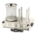 Aparat hot-dog electric cu 4 tepuse si bol 20x24 cm - imagine 2
