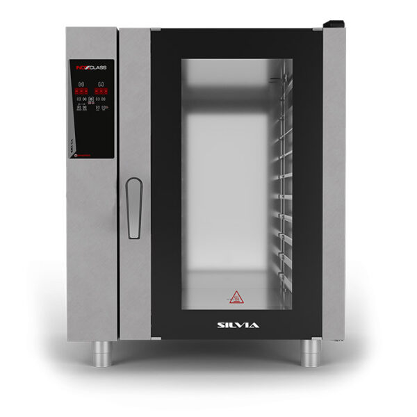 Cuptor gastronomic electric cu convectie si abur, panou de control digital, 11 GN 1/1