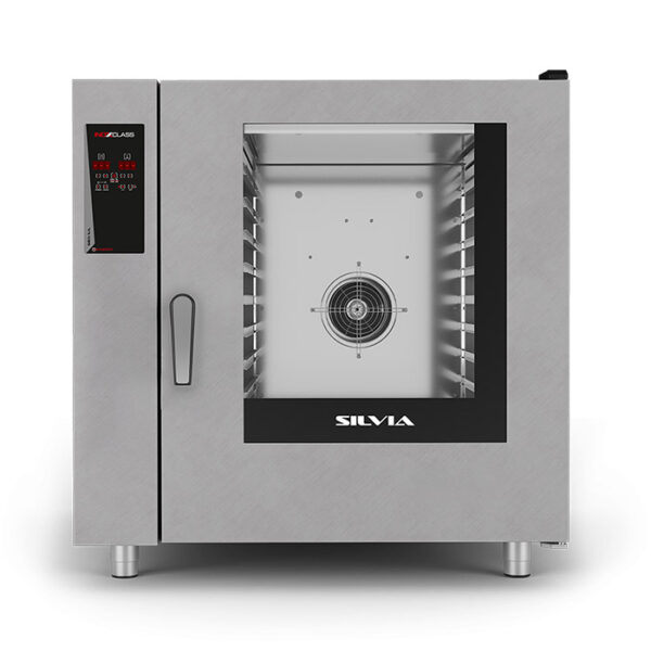 Cuptor gastronomic pe gaz cu convectie si abur, panou de control mecanic, 20 GN 1/1