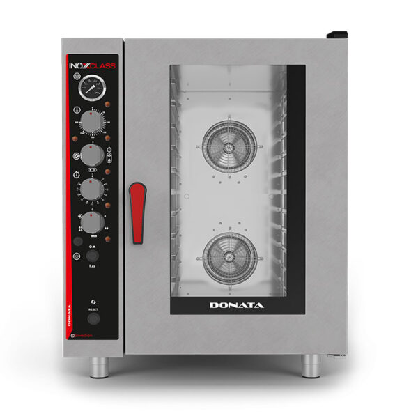 Cuptor patiserie pe gaz cu convectie si abur, 6 tavi