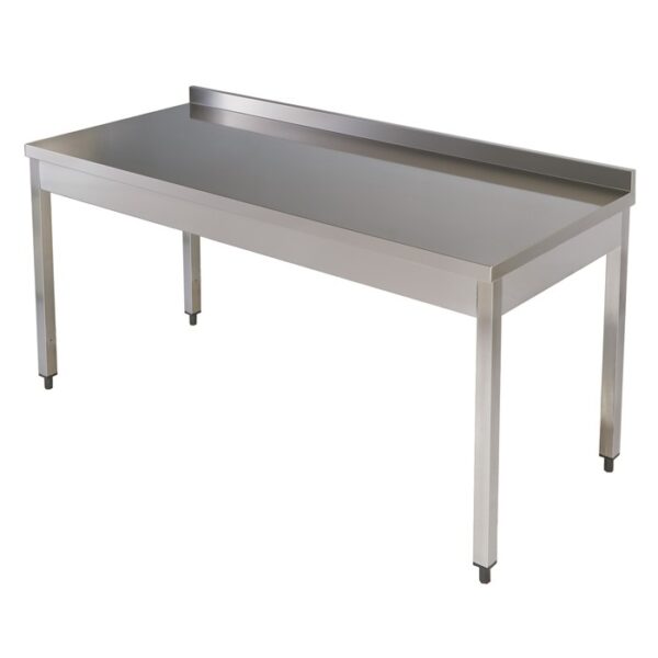 Masa de lucru inox cu rebord 1900x700x850 mm