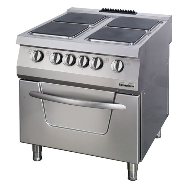 Masina de gatit electrica cu 4 plite si cuptor, Ozti, SERIA 900